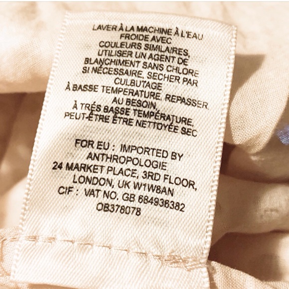 Anthropologie White Georgia Eyelet Dress Size 12 - Picture 14 of 16